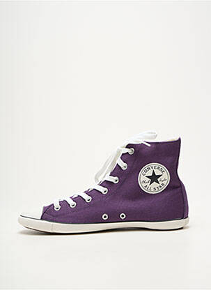 Adidași vârf rotund toc plat până la 3 cm violet CONVERSE femeie