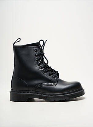 Botine/ghete toc mic toc plat până la 3 cm negru DR MARTENS femeie
