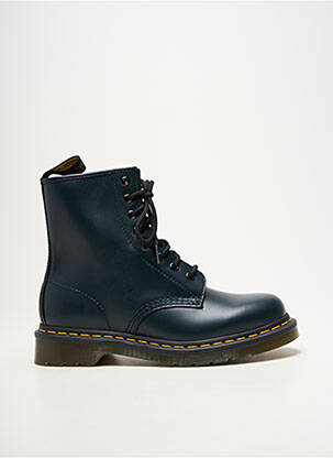 Botine/ghete toc mic toc plat până la 3 cm albastru DR MARTENS femeie