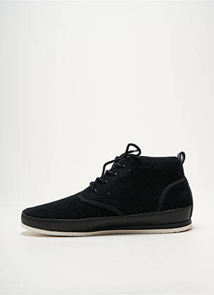 Adidași vârf rotund vârf rotund negru V07 bărbat