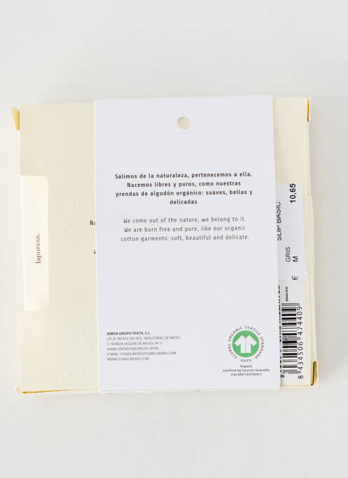 Chilot elasticitate gri YSABEL MORA femme