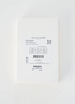 Body de lenjerie elasticitate negru CLOVIS & CLOTHILDE femeie