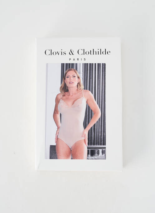 Body de lenjerie elasticitate negru CLOVIS & CLOTHILDE femme