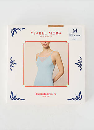 Top/caraco efect material satinat verde YSABEL MORA femme