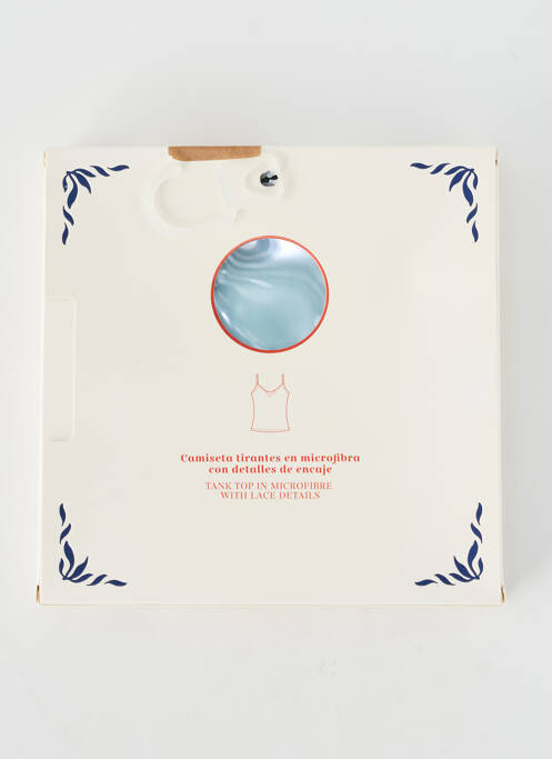 Top/caraco efect material satinat verde YSABEL MORA femme