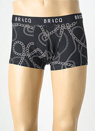 Boxer imprimeu fantezie negru LOUISA BRACQ homme