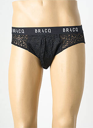 Chilot ușoară și transparentă negru LOUISA BRACQ homme