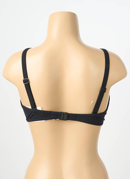 Sutien de costum de baie elasticitate top sutien modelat negru LIDEA femme