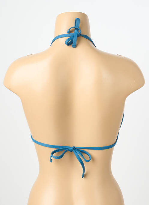 Sutien de costum de baie elasticitate top sutien push-up albastru YSABEL MORA femme