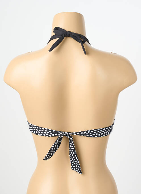 Sutien de costum de baie elasticitate top triunghiuri negru ANTIGEL femme