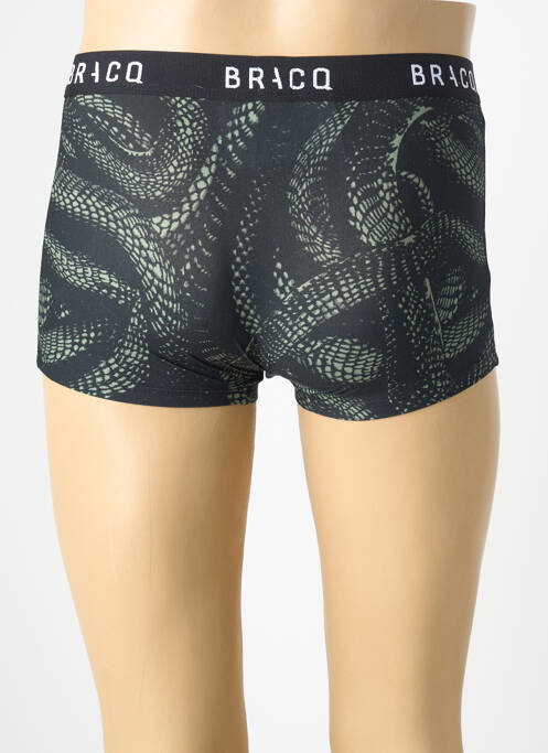 Boxer imprimeu fantezie negru LOUISA BRACQ homme