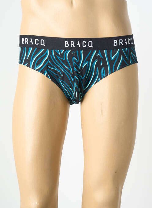 Chilot imprimeu fantezie albastru LOUISA BRACQ homme