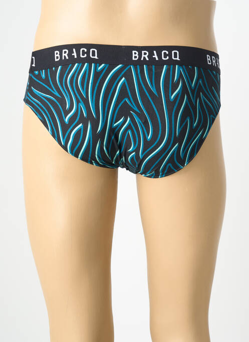 Chilot imprimeu fantezie albastru LOUISA BRACQ homme