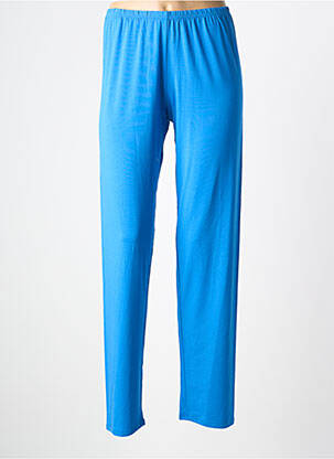 Pijama țesătură jerseu albastru ANTIGEL femme