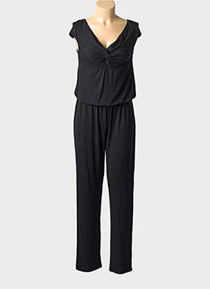 Salopetă-pantalon mâneci scurte mâneci scurte negru ANTIGEL femme