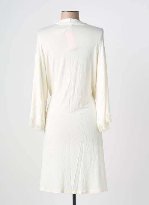 Halat de casă mâneci 3/4 bej ANTIGEL femme