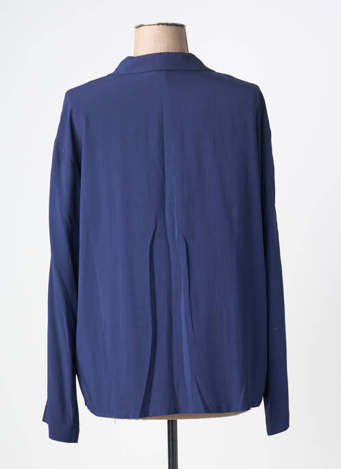 Pijama croială cambrată albastru SIMONE PERELE femme