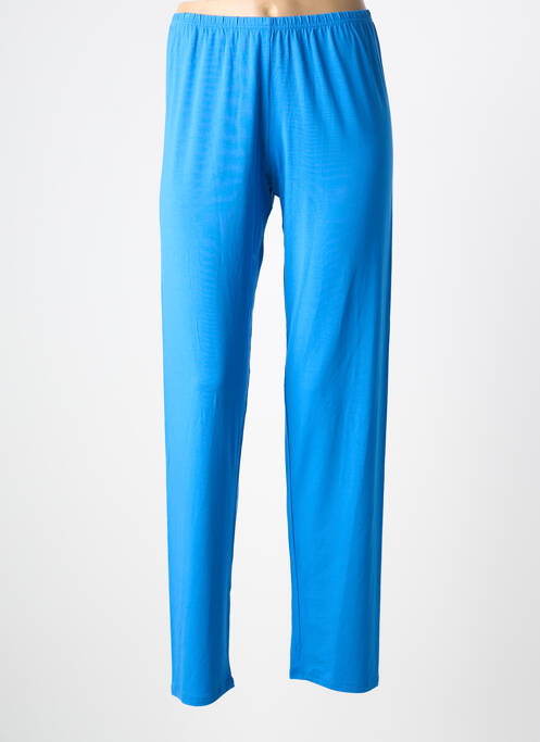 Pijama țesătură jerseu albastru ANTIGEL femme