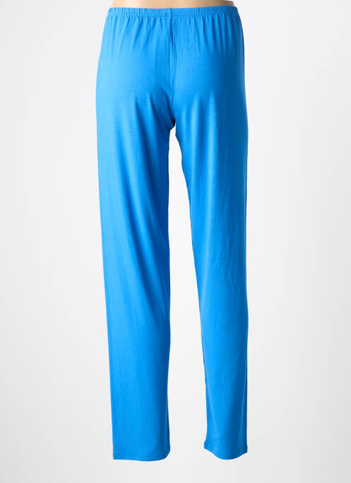 Pijama țesătură jerseu albastru ANTIGEL femme