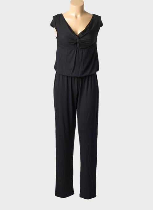 Salopetă-pantalon mâneci scurte mâneci scurte negru ANTIGEL femme