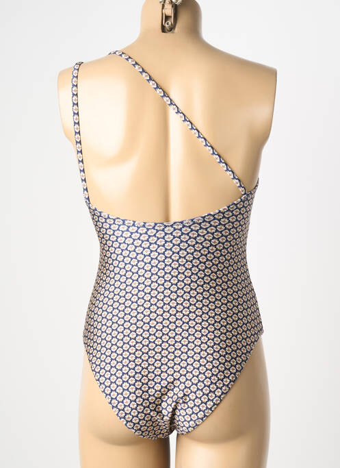 Costum de baie dintr-o singură piesă imprimeu fantezie sutien cu susținere înaltă și burete detașabil albastru YSABEL MORA femme