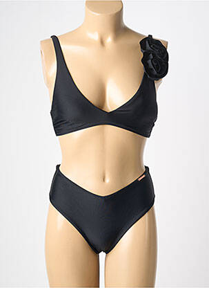Costum de baie din două piese top triunghiuri top triunghiuri negru YSABEL MORA femeie