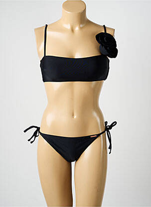 Costum de baie din două piese top bentiță top bentiță negru YSABEL MORA femeie