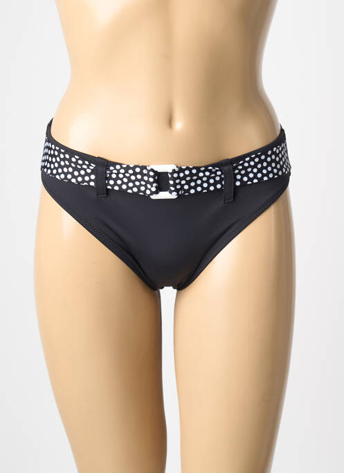 Chiloți de baie reversibil chiloți negru ANTIGEL femme