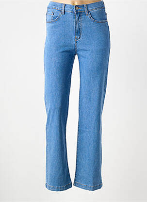 Blugi cu croială slim elasticitate mărime normală albastru BS JEANS femeie