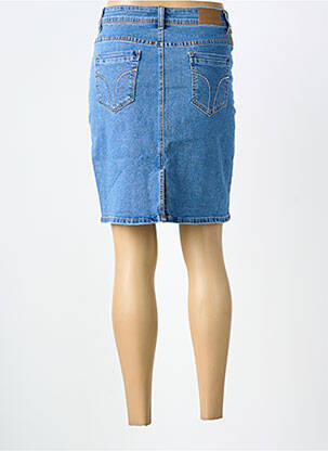 Fustă scurtă buzunare albastru BS JEANS femeie