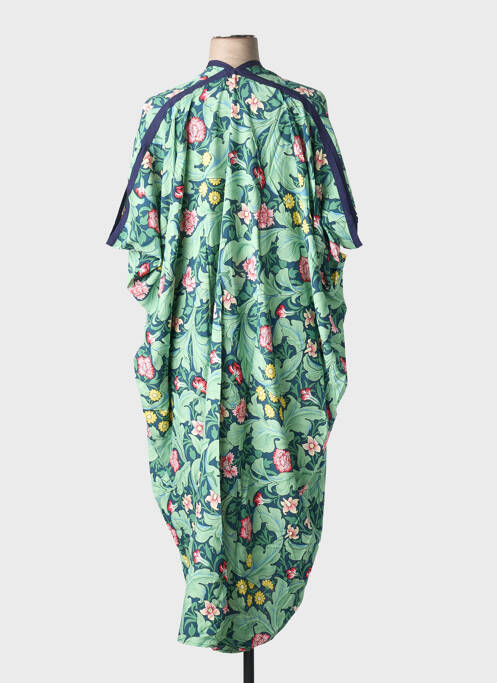 Rochie lungă mâneci scurte mâneci scurte verde WORLD FASHION femme