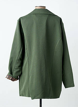 Sacou finisaj interior dublat verde PIMENT ROUGE femeie