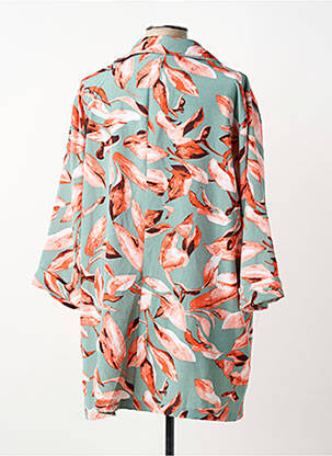 Jachete casual guler tip costum verde POMME ROUGE femeie