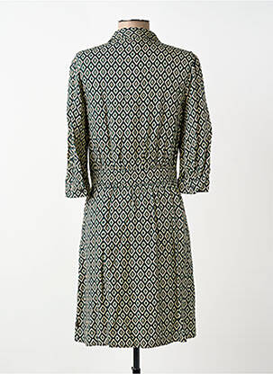 Rochie midi mâneci 3/4 mâneci 3/4 verde FREEMAN T.PORTER femeie