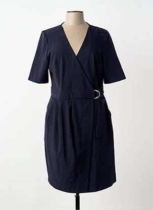 Rochie scurtă mâneci scurte mâneci scurte albastru LOLA ESPELETA femeie
