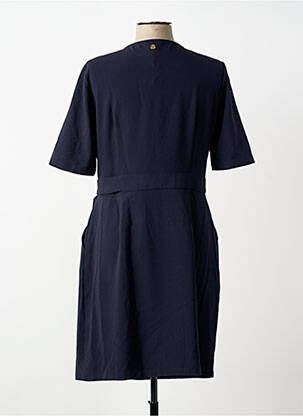 Rochie scurtă mâneci scurte mâneci scurte albastru LOLA ESPELETA femeie