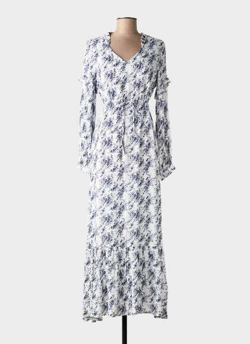 Rochie lungă alb C'EST BEAU LA VIE femeie