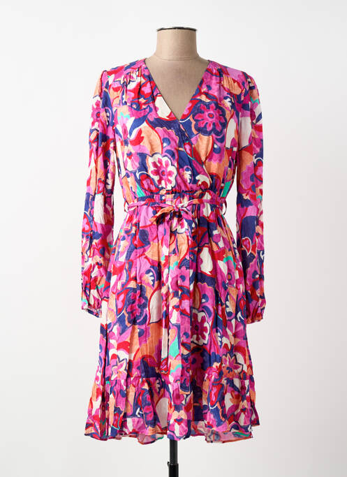 Rochie scurtă roz C'EST BEAU LA VIE femeie