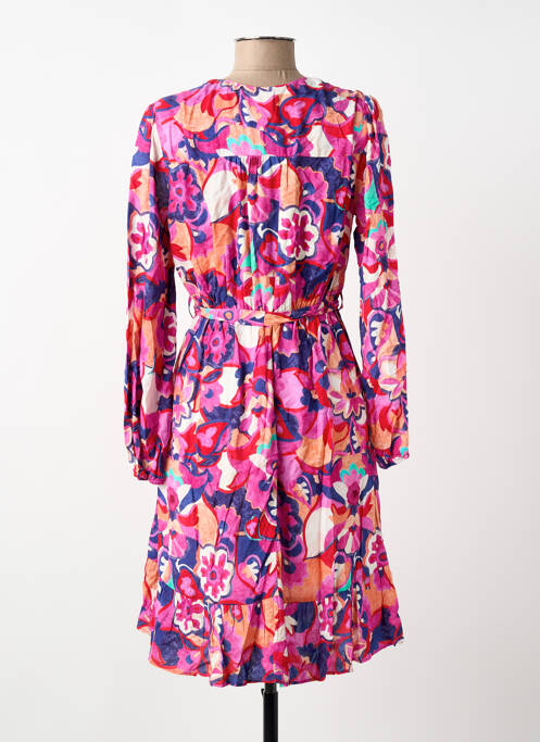 Rochie scurtă roz C'EST BEAU LA VIE femeie