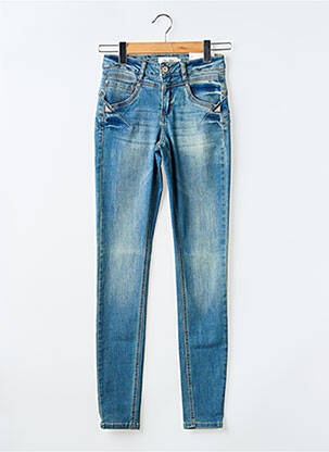 Blugi cu croială slim elasticitate mărime normală albastru CREAM femme