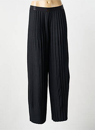 Pantalon larg mărime normală mărime normală negru B.YOUNG femme