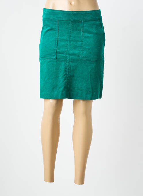 Fustă scurtă buzunare verde ICHI femme