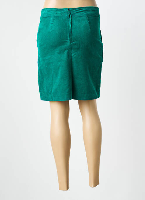 Fustă scurtă buzunare verde ICHI femme