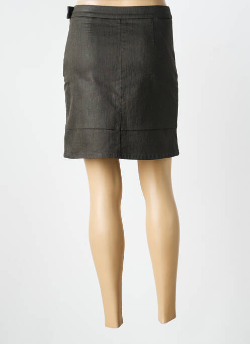 Fustă scurtă buzunare verde DIPLODOCUS femme