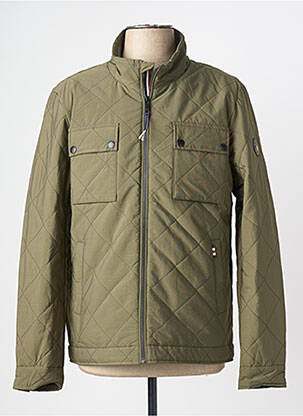 Geacă matlasată verde FQ1924 bărbat