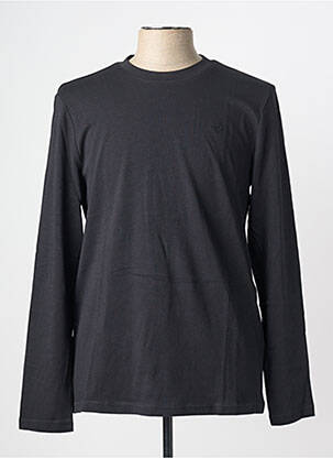 Tricou broderie mâneci lungi negru MUSTANG bărbat
