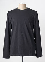Tricou broderie mâneci lungi negru MUSTANG homme