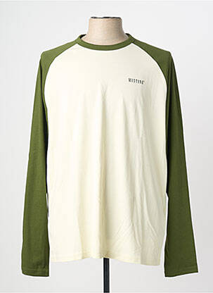 Tricou bej MUSTANG bărbat