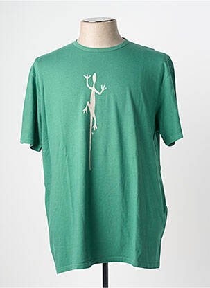 Tricou elasticitate mâneci scurte verde deschis POU NOU bărbat