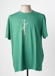 Tricou elasticitate mâneci scurte verde deschis POU NOU homme
